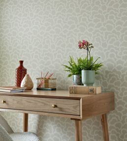 Stratus Wallpaper by 1838 Wallcoverings Natural