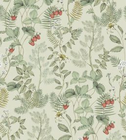 Strawberry Field Wallpaper by Casadeco Amande