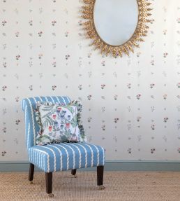 Strawberry Fields Fabric by Parker & Jules Olive