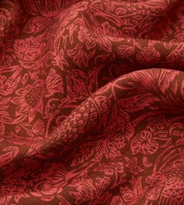 Strawberry Meadowfield in Ladbroke Linen Fabric by Liberty Lacquer