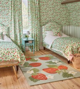 Villa Nova Strawberry Patch rug Red RG2039S Red