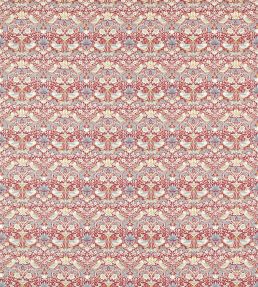 Strawberry Thief Fabric by Clarke & Clarke Plum