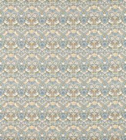 Strawberry Thief Fabric by Clarke & Clarke Slate/Blush