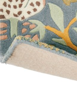 Morris & Co Strawberry Thief rug Slate 027718-140200-US Slate