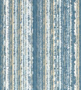 Striatus Wallpaper by Clarke & Clarke Midnight