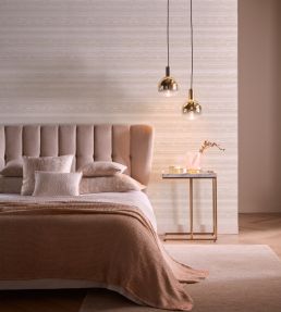 Striatus Wallpaper by Clarke & Clarke Parchment
