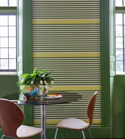 Stripe Wallpaper by Farrow & Ball Au Lait / Hog Plum