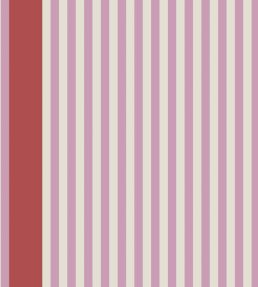 Stripe Wallpaper by Farrow & Ball Au Lait / Romesco