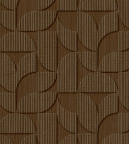 Striped Arches Wallpaper by Eijffinger Chocolate