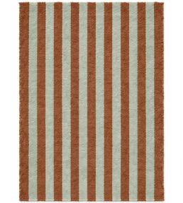 Lorena Canals Stripes Cotton rug Blue Sage/Toffee C-STRP-BSGTOF-XS Blue Sage/Toffee