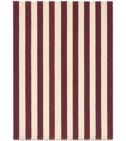 Lorena Canals Stripes Cotton rug Natural/Marsala C-STRP-MAR-XS Natural/Marsala