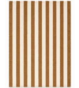 Lorena Canals Stripes Cotton rug Natural/Ochre C-STRP-OCH-XS Natural/Ochre