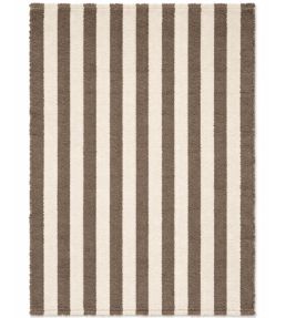 Lorena Canals Stripes Cotton rug Natural/Soil Brown C-STRP-SBR-XS Natural/Soil Brown