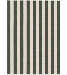 Lorena Canals Stripes Cotton rug Natural/Terrazzo Green C-STRP-TRG-XS Natural/Terrazzo Green
