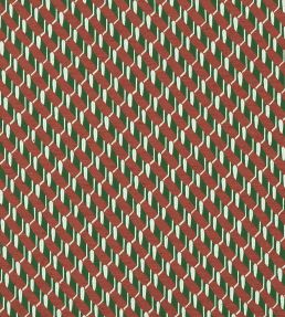 Stripes Fabric by Nobilis Red