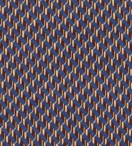 Stripes Fabric by Nobilis Royal Blue