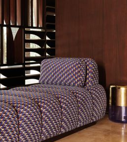 Stripes Fabric by Nobilis Royal Blue