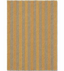 Lorena Canals Stripes Wool rug Caramel/Moss WO-STRP-CARMOSS-XS Caramel/Moss