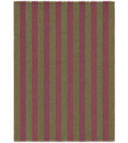Lorena Canals Stripes Wool rug Khaki/Marsala WO-STRP-KAKMAR-XS Khaki/Marsala