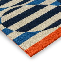 Orla Kiely Stripy Stem Outdoor rug Azure 464308140200-US Azure