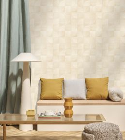 Structura Wallpaper by Caselio Blanc