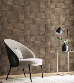 Structura Wallpaper by Caselio Marron
