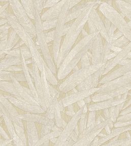 Structured Leaves Wallpaper by Eijffinger Beige/Sand