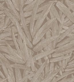 Structured Leaves Wallpaper by Eijffinger Brown/Taupe