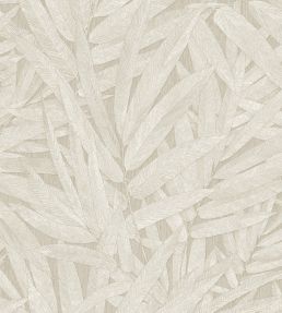 Structured Leaves Wallpaper by Eijffinger White/Cream
