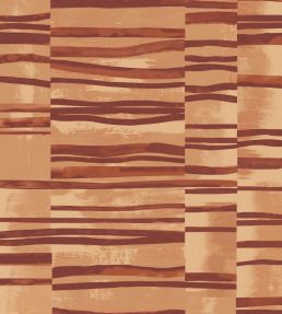 Structures Wallpaper by Ohpopsi Burnt Umber