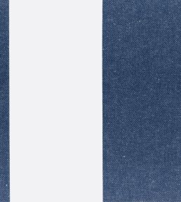 Studio Stripe Fabric by Ian Mankin Navy