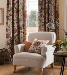 Delilah Fabric by Studio G Spice/Linen