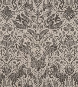 Forest Trail Fabric by Studio G Charcoal