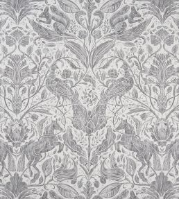 Forest Trail Fabric by Studio G Smoke