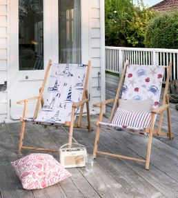 Lowestoft Fabric by Studio G Marine