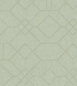 Subtle Geometry Wallpaper by Eijffinger Green