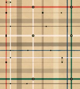 Subway Wallpaper by Tres Tintas Copper