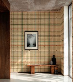 Subway Wallpaper by Tres Tintas Copper