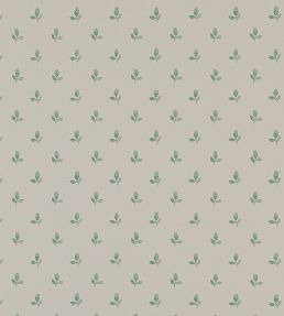 Sudbury Park Wallpaper by Colefax and Fowler Forest Green
