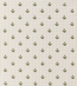 Sue Belle Embroidery Fabric by Anna French Beige