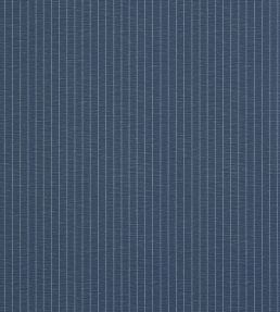 Suited Stripe Wallpaper by Thibaut Navy