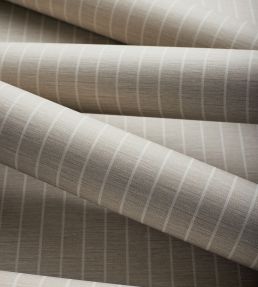 Suited Stripe Wallpaper by Thibaut Beige