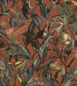 Sumatra Fabric by Arley House Amber