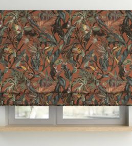 Sumatra Fabric by Arley House Amber