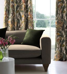 Sumatra Fabric by Arley House Ivory