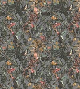 Sumatra Wallpaper by Arley House Steel Grey