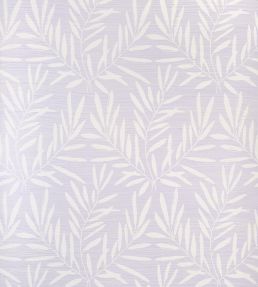Summer Leaves Wallpaper by Thibaut Lavender