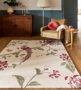 Brink & Campman Summer Palace rug Cranberry/Grape 081200140200 Cranberry/Grape