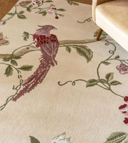 Brink & Campman Summer Palace rug Cranberry/Grape 081200140200 Cranberry/Grape