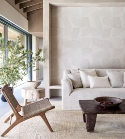 Suna Wallpaper by Mark Alexander Indigo